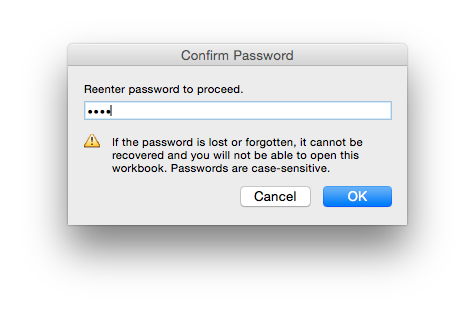 Mac Excel File password pop up 3