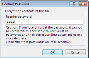Windows Excel password pop up 2