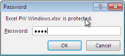 Windows Excel password pop up 3
