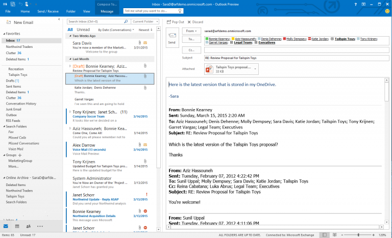 microsoft outlook mail 365