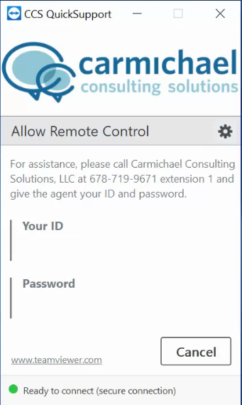 Carmichael remote support